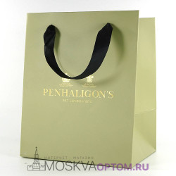 Подарочный пакет Penhaligon's (17*17) оливковый