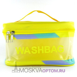 Косметичка Washbag желтый 22х16х14 см