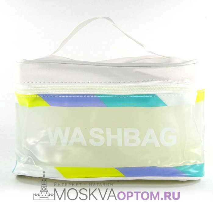 Косметичка Washbag белый 22х16х14 см