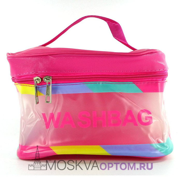 Косметичка Washbag фуксия 22х16х14 см