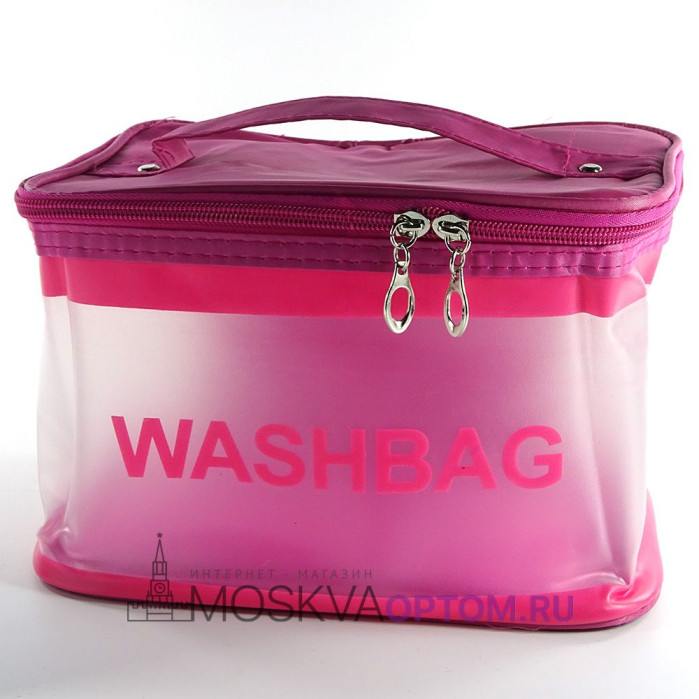 Косметичка Washbag фуксия 21х16х14 см