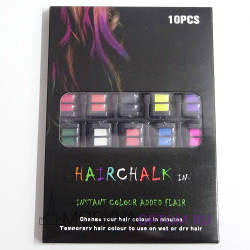 Мелки для окрашивания волос Hairchalk 10 цветов