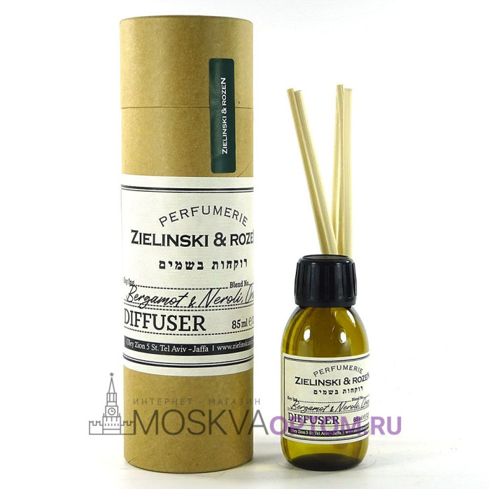 Ароматический диффузор Zielinski & Rozen Bergamot & Neroli, Orange 85 ml