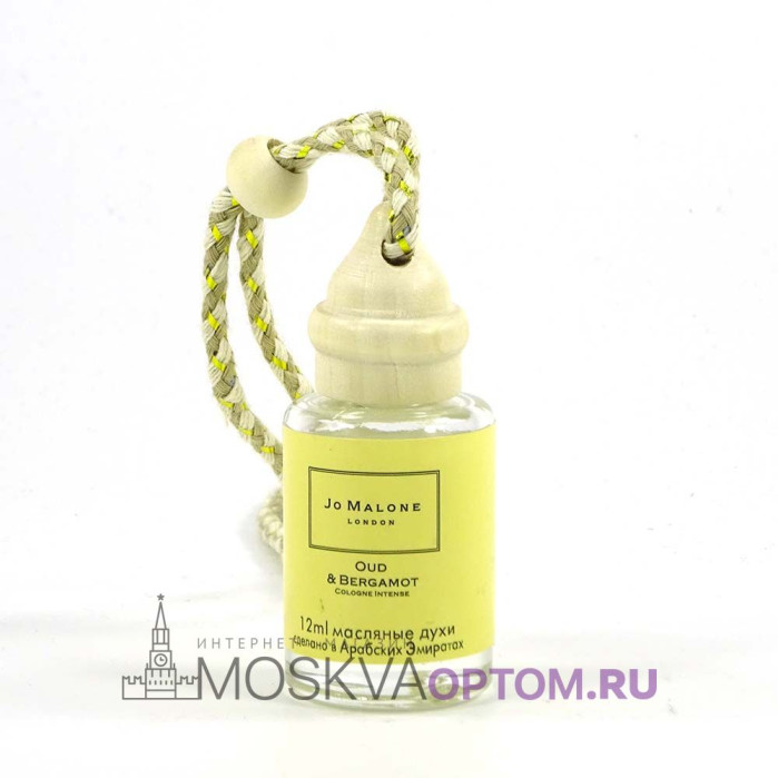 Круглый автопарфюм Jo Malone Oud & Bergamot 12 ml