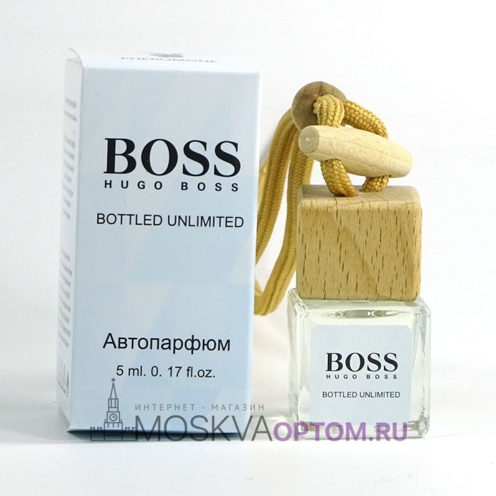 Автoрпарфюм с феромонами Hugo Boss Bottled Unlimited (в белой коробке)