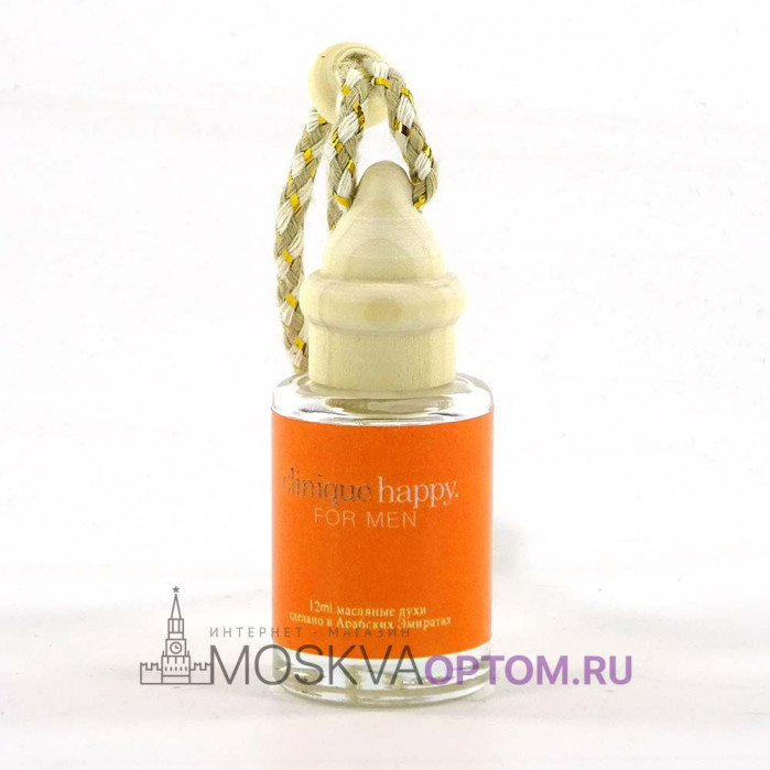 Круглый автопарфюм Clinique Happy for Men 12 ml