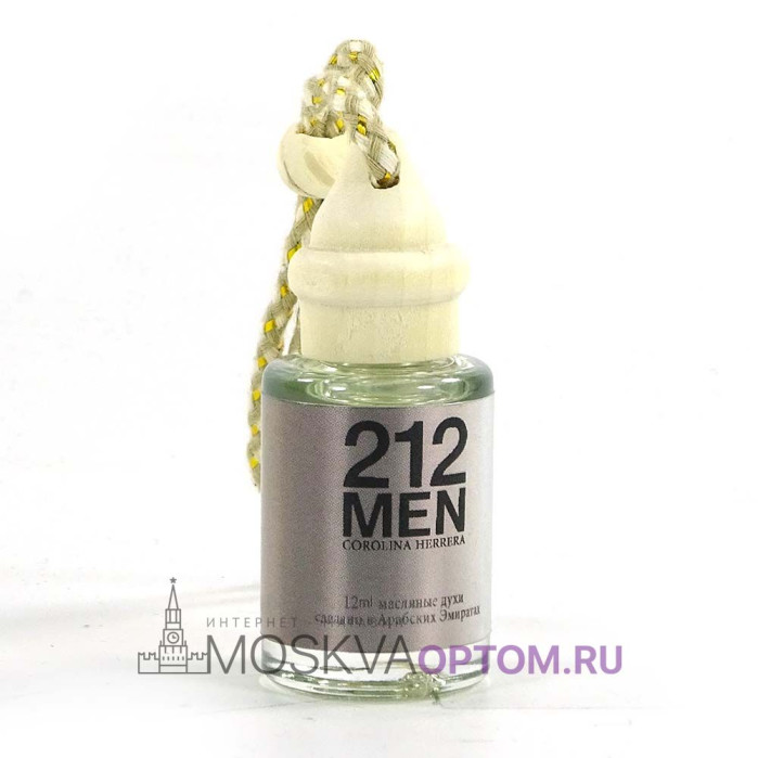 Круглый автопарфюм Carolina Herrera 212 Men 12 ml