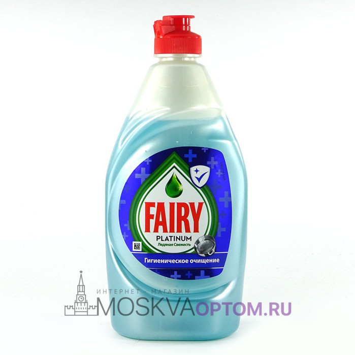 Средство для мытья посуды FAIRY Platinum (Ледяная свежесть) 450 ml