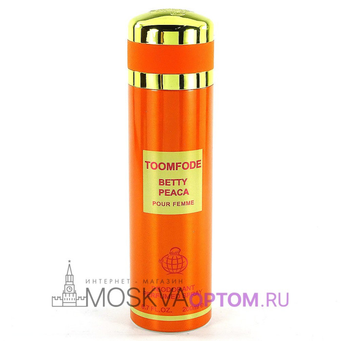 Дезодорант ToomFode Betty Peaca Pour Femme, 200 ml (ОАЭ)