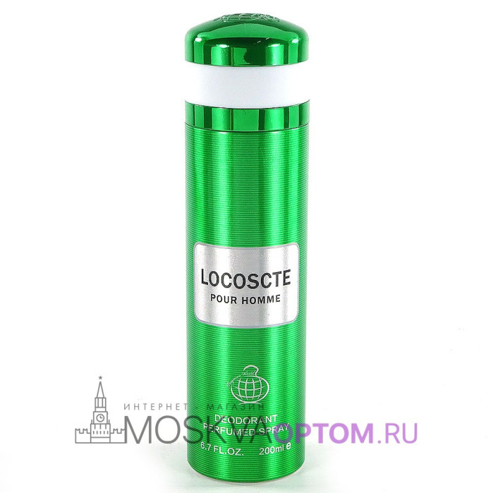 Дезодорант Locoscte Pour Homme, 200 ml (ОАЭ)