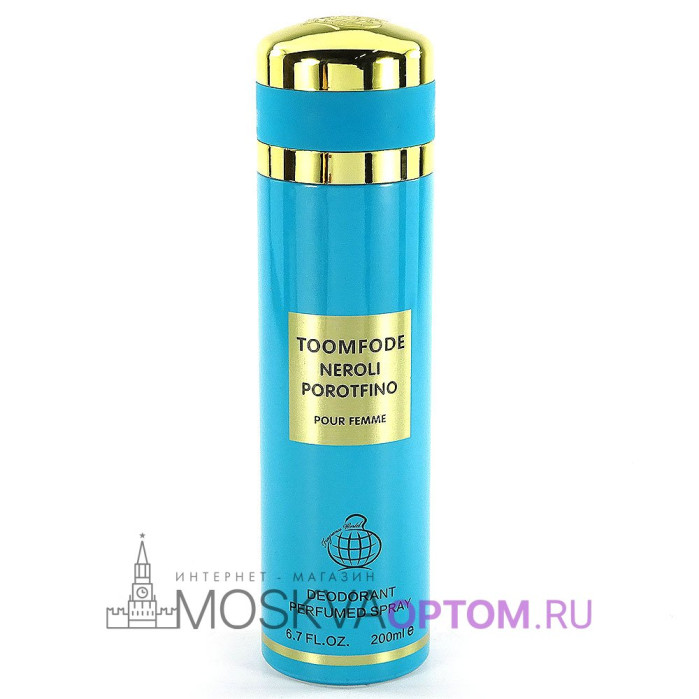 Дезодорант ToomFode Neroli Porotfino Pour Femme, 200 ml (ОАЭ)