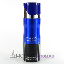 Дезодорант Fiero Blue Man, 200 ml (ОАЭ)