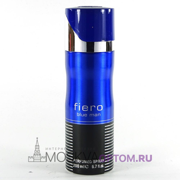 Дезодорант Fiero Blue Man, 200 ml (ОАЭ)