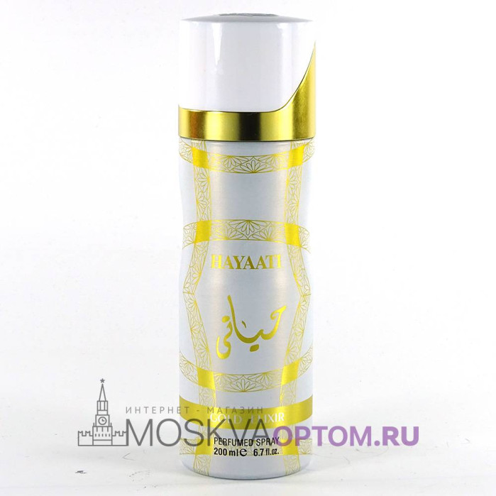 Дезодорант Hayaati Gold Elixir, 200 ml (ОАЭ)