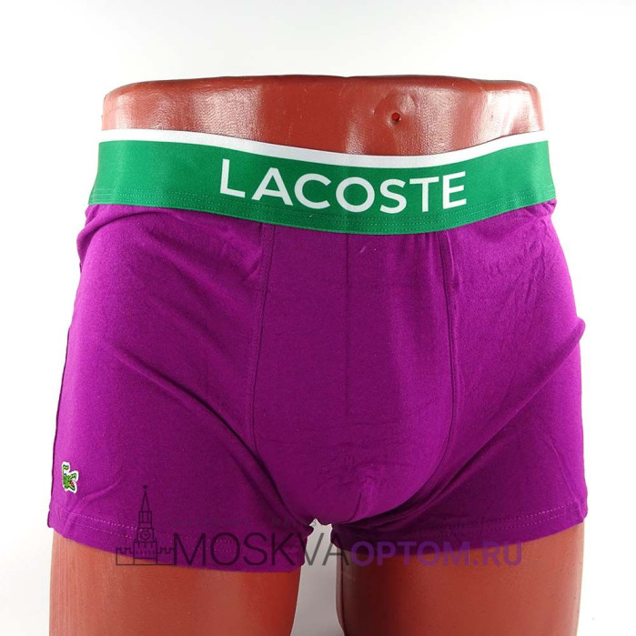 Мужское нижнее белье Lacoste Пурпурное (в ассортименте)