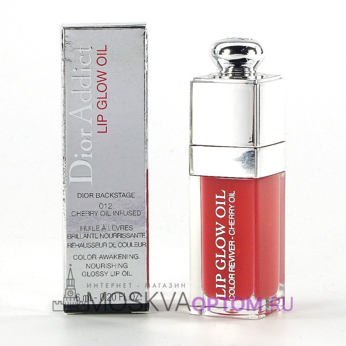 Масло для губ Dior Addict Lip Glow, 6 ml (012 cherry oil infused)