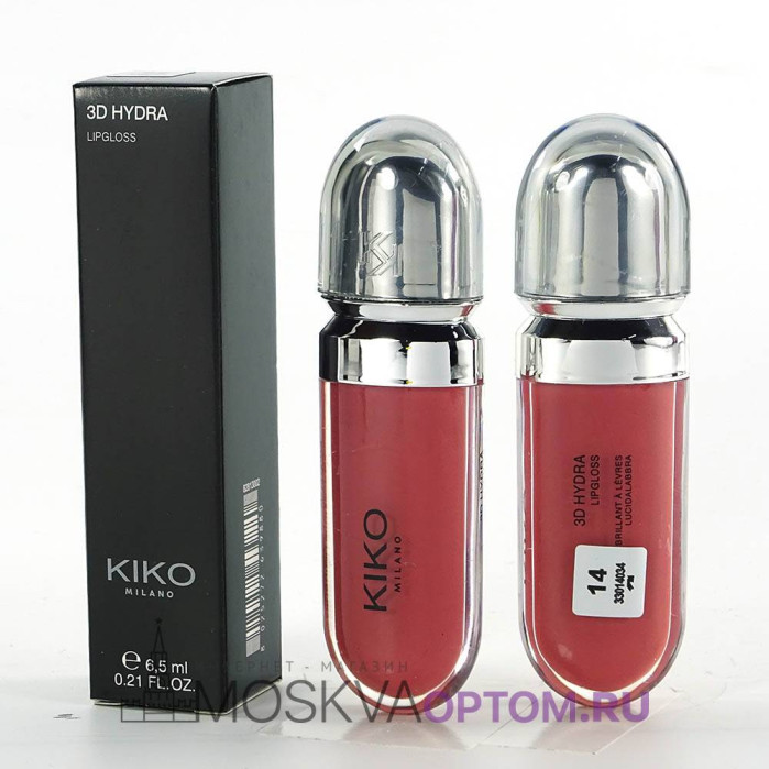 Блеск для губ Kiko Milano 3D Hydra Lipgloss (номер 14)