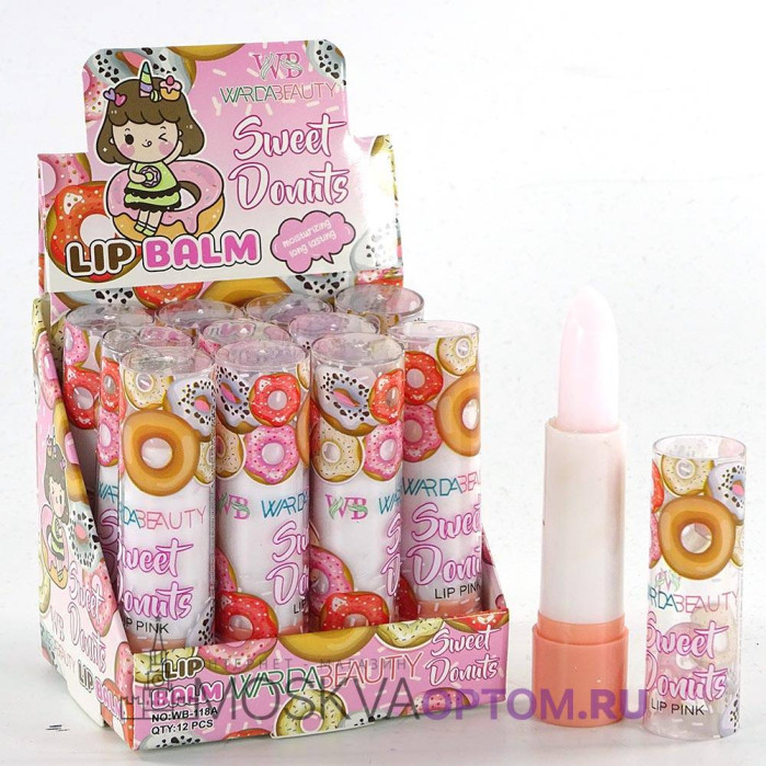 Бальзам для губ WB Lip Balm Sweet Donnts (12 шт)