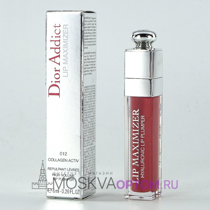 Блеск-плампер для губ Dior Addict Lip Maximizer, 6 ml (тон 012)