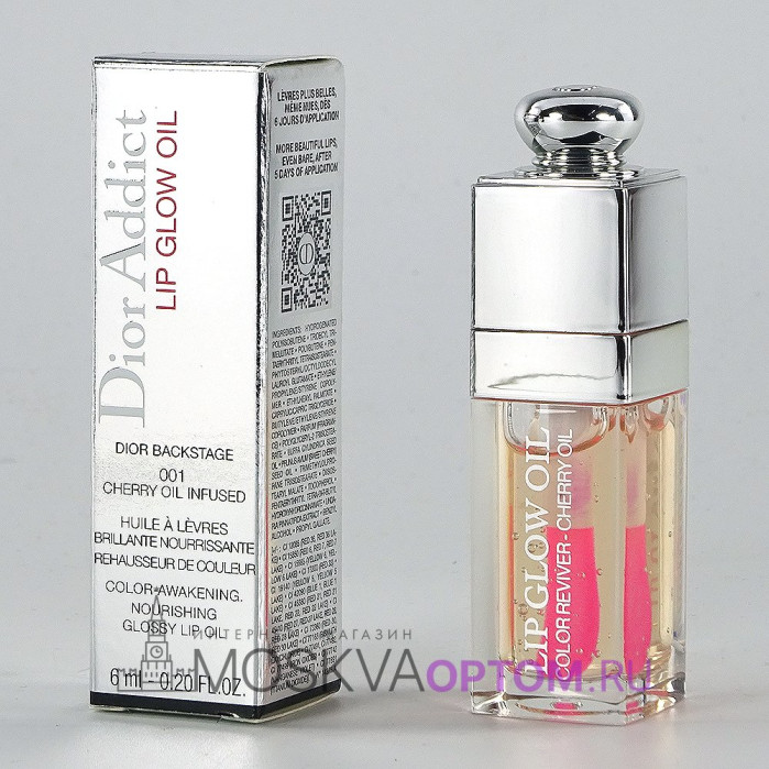 Масло для губ Dior Addict Lip Glow Oil, 6 ml (тон 001 Cherry)