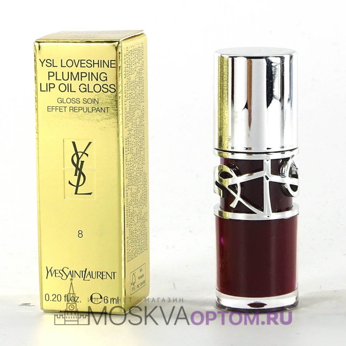 Масло-блеск для губ Yves Saint Laurent Loveshine Plumping Lip Oil Gloss, 6 ml (тон 8)