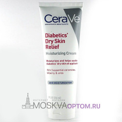 Увлажняющий крем для сухой кожи при диабете CeraVe Diabetics Dry Skin Relief Moisturizing Cream 236 ml