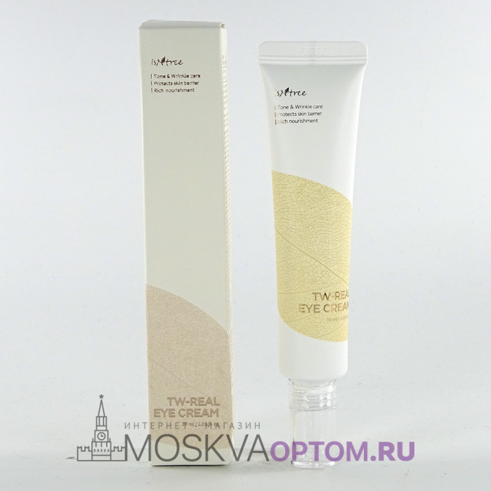 Антивозрастной крем для ухода за кожей вокруг глаз Isntree TW-Real Eye Cream , 30 ml