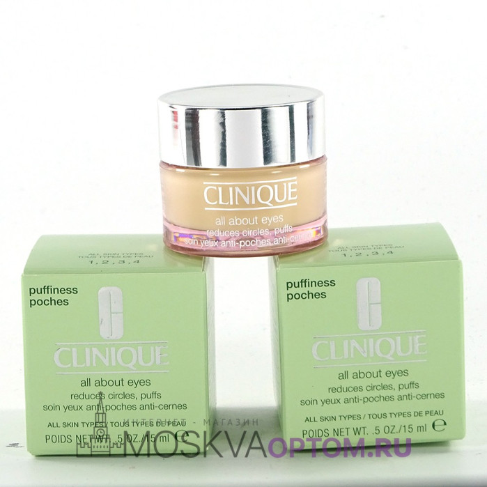 Крем-гель для ухода за кожей вокруг глаз Clinique All About Eyes , 15 ml