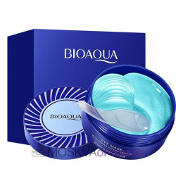 Патчи для глаз BioAqua Eye Mask Blue Copper Peptide Essence (синие)