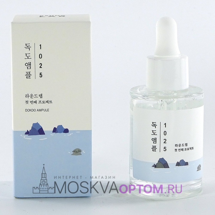 Увлажняющая сыворотка для лица ROUND LAB 1025 Dokdo Ampoule, 45 g
