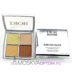 Палетка хайлайтеров Dior Backstage Glow Face Palette (номер 02)