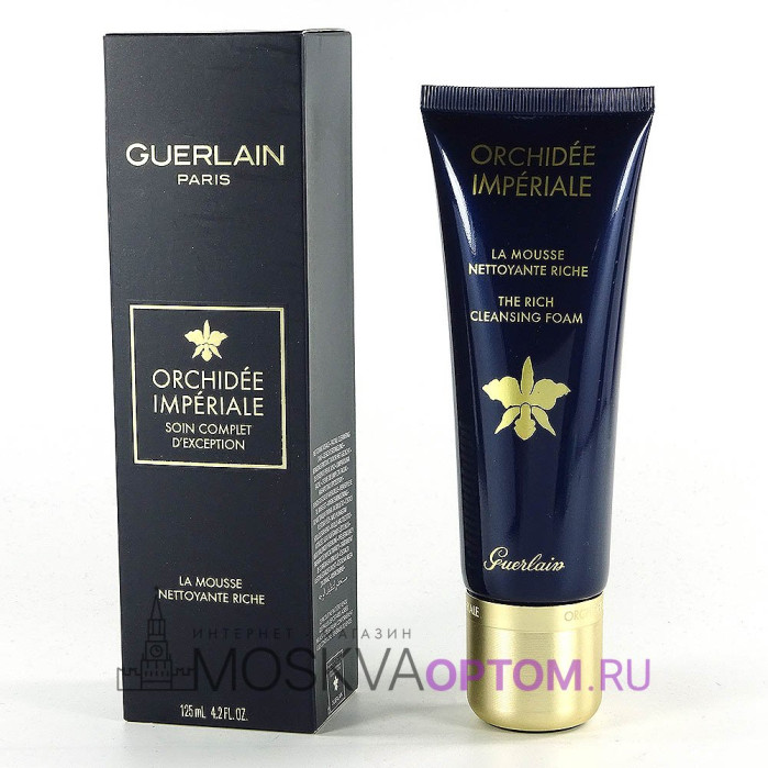 Очищающая пенка Guerlain Orchidee Imperiale La Mousse Nettoyante Riche, 125 ml