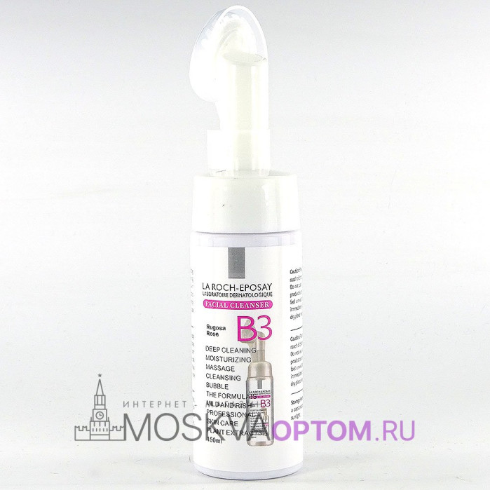Пенка для умывания La Roche-Posay Facial Cleanser Rugosa Rose B3 150 ml (без коробки)