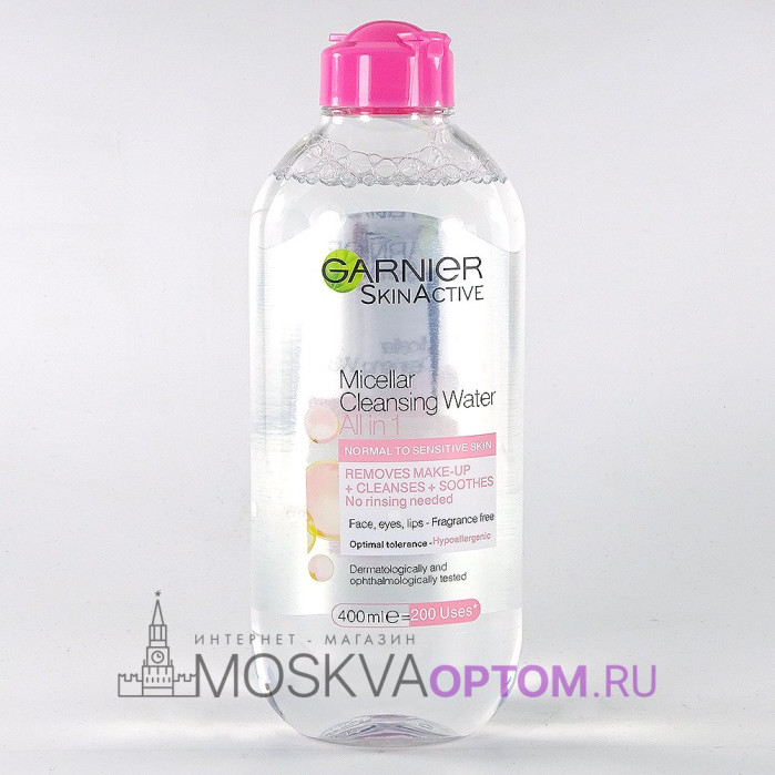 Мицеллярная вода Garnier Micellar Cleansing Water 3 в 1, 400 ml