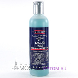 Бодрящий очищающий гель для лица Kiehl's Facial Fuel Energising Face Wash, 250 ml