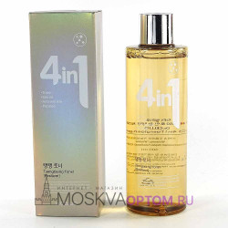 Тонер для лица с пептидами DR.Cellio Taengtaeng Peptide Toner 4in1, 300 ml