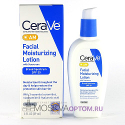 Увлажняющий лосьон для лица с солнцезащитным фильтром CeraVe AM Facial Moisturizing Lotion with Sunscreen 89 ml