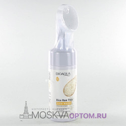 Пенка для умывания с экстрактом риса BioAqua Rice Raw Pulp Clean Mousse, 120 ml
