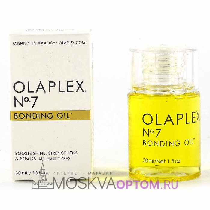 Восстанавливающее масло для укладки волос Olaplex No.7 Bonding Oil, 30 ml