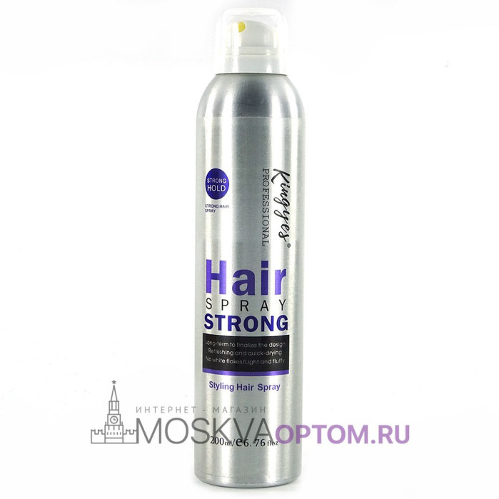 Спрей для фиксации волос Kingyes Hair Spray Strong, 200 ml