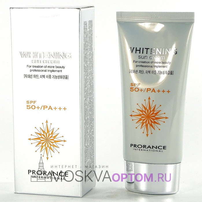 Солнцезащитный крем Prorance Whitening Sun Cream SPF 50+/PA+++, 70 ml