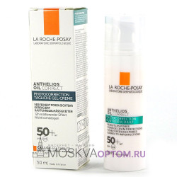 Гель-крем для проблемной и склонной к акне кожи лица La Roche-Posay Anthelios Oil Correct SPF50+ 50 ml