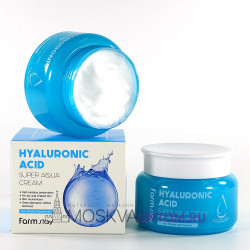 Крем для лица с гиалуроновой кислотой FarmStay Hyaluronic Acid Super Aqua Cream