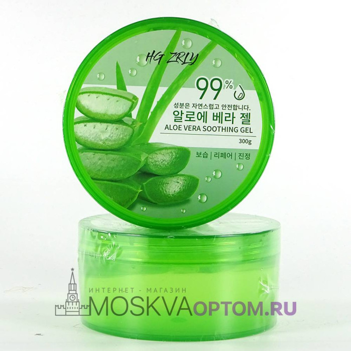 Универсальный гель алоэ вера для лица и тела HG Zriy Aloe Vera Soothing Gel 99%