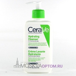 Крем-гель увлажняющий очищающий для нормальной и сухой кожи лица и тела CeraVe Hydrating Facial Cleanser 236 ml