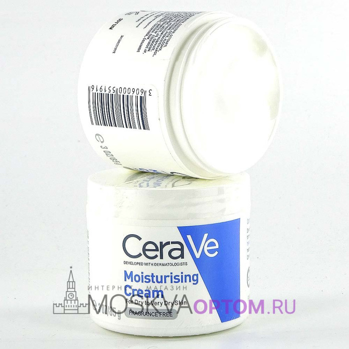 Увлажняющий крем для очень сухой кожи CeraVe Moisturizing Cream Dry to Very Dry Skin, 85g