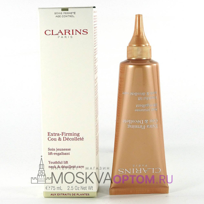 Регенерирующий омолаживающий крем для шеи и декольте Clarins Extra-Firming Cou and Decollete, 75 ml