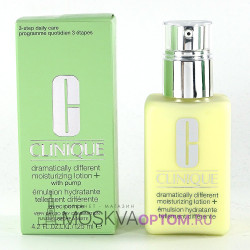 Уникальное увлажняющее средство Clinique Dramatically Different Moisturizing Lotion+, 125 ml