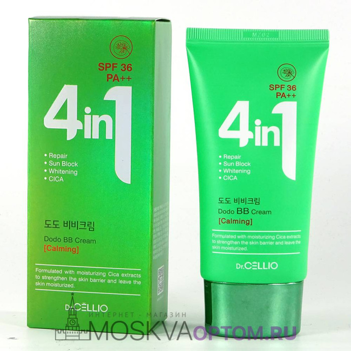 BB-крем для лица с центеллой Dr.Cellio 4 In 1 Dodo Bb Cream