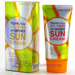 Солнцезащитный крем Farm Stay Oil-free UV Defence Sun Cream SPF50+/PA+++